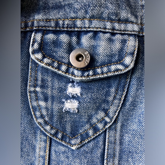 Mud kingdom Jean vest size 140 kids 8-10 - Picture 3 of 8